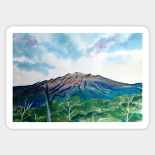 Volcan Boquete Panama Painting Sticker